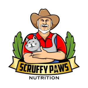 scruffy paws nutrition logo footer