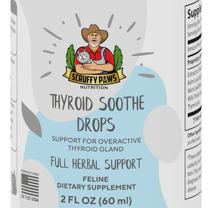 Scruffy Paws Thyroid-Soothe Drops Scruffy Paws Nutrition